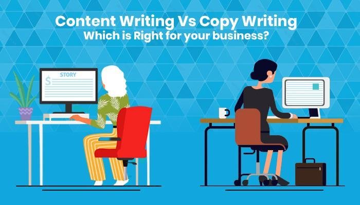 Content Writing Vs Copy Writing
