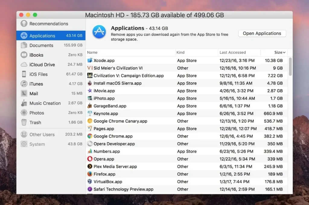 How to Check Hard Drive Space on Mac